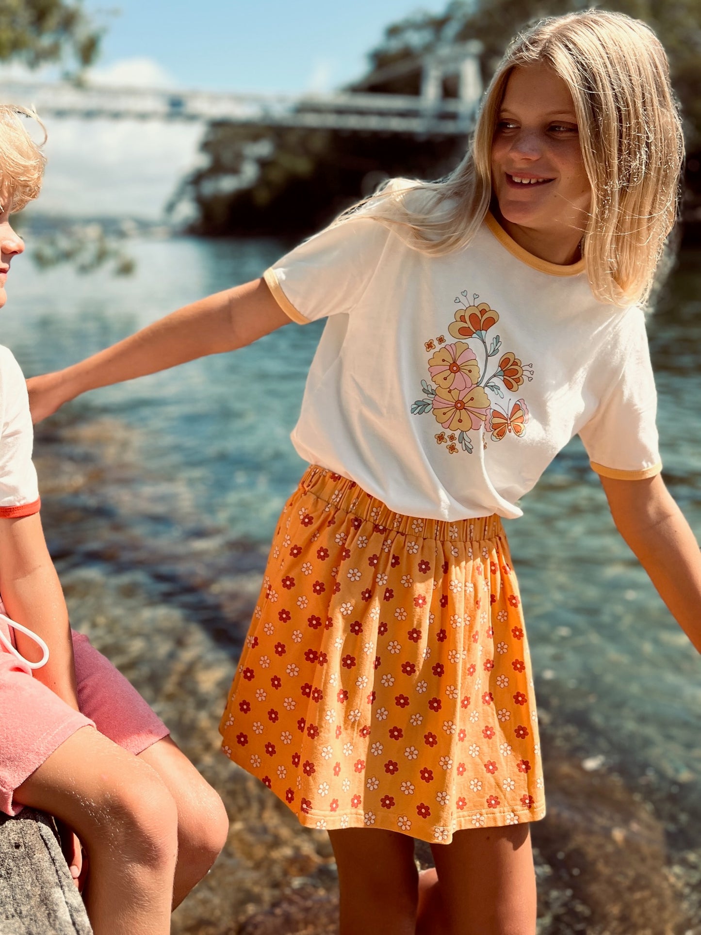 Skater Skirt - Honeybee