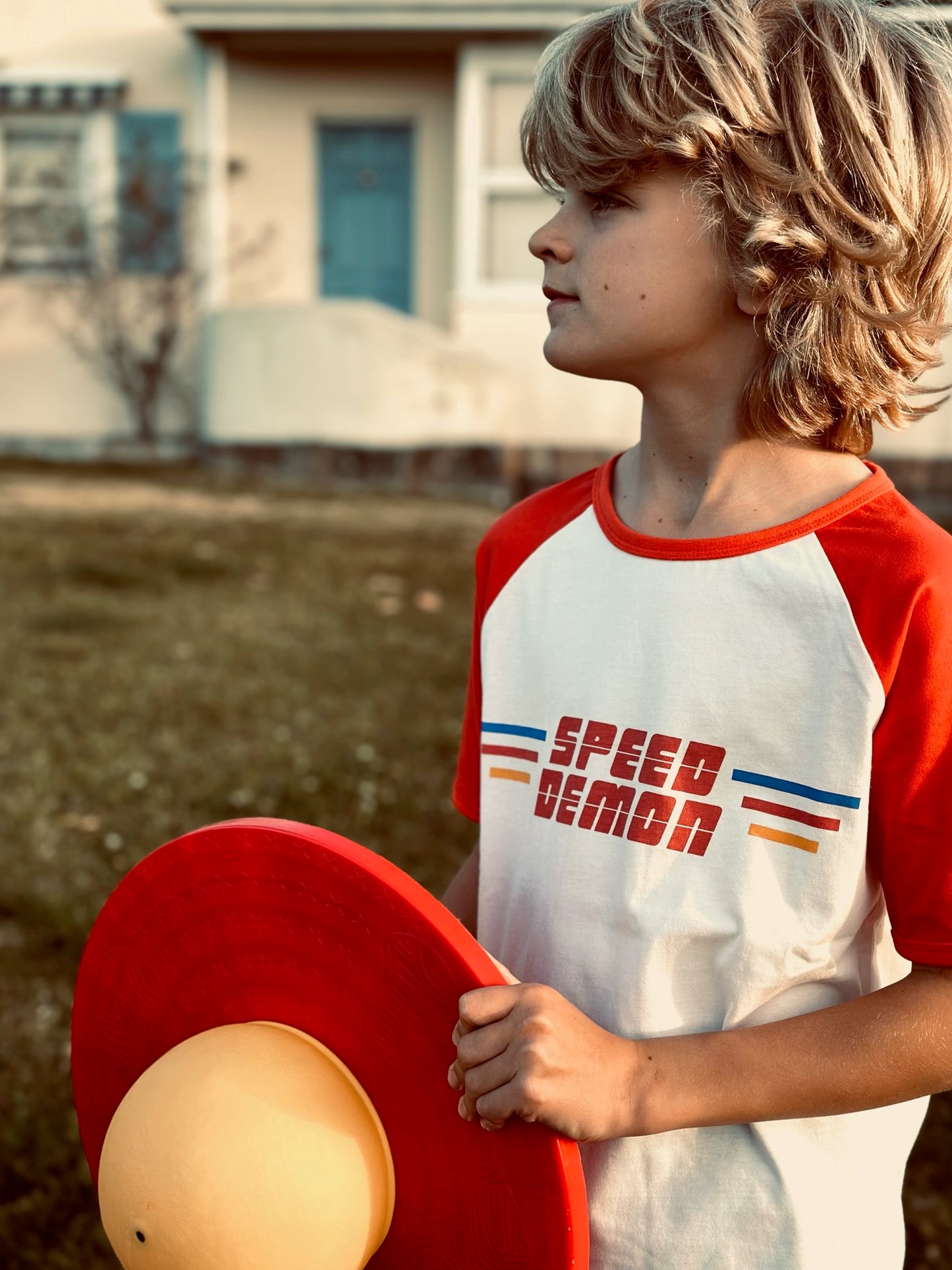 Speed Demon Raglan Tee
