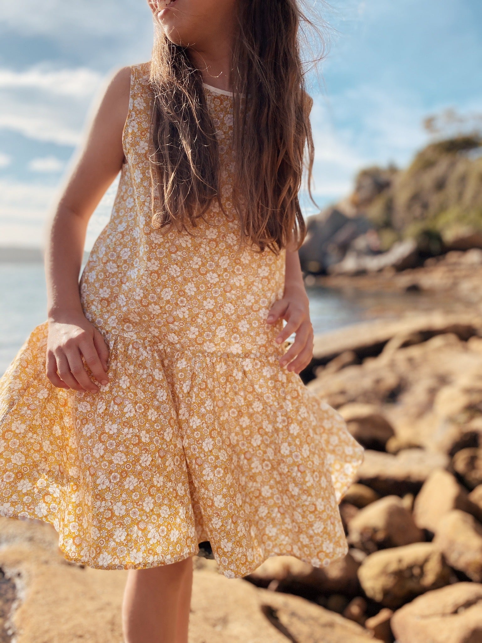CLEMENTINE DRESS – SUNSHINE FLORAL - PLAYetc