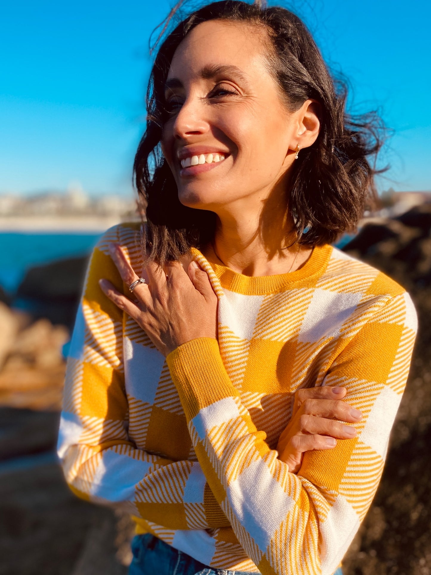 CHECK MATE KNIT - Women
