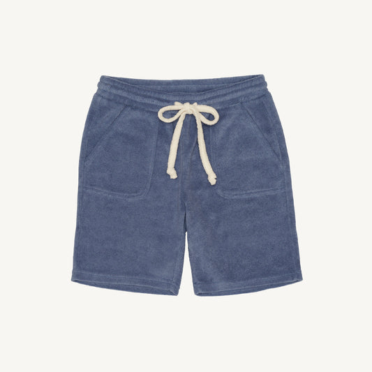 TERRY LONG SHORTS - NAVY