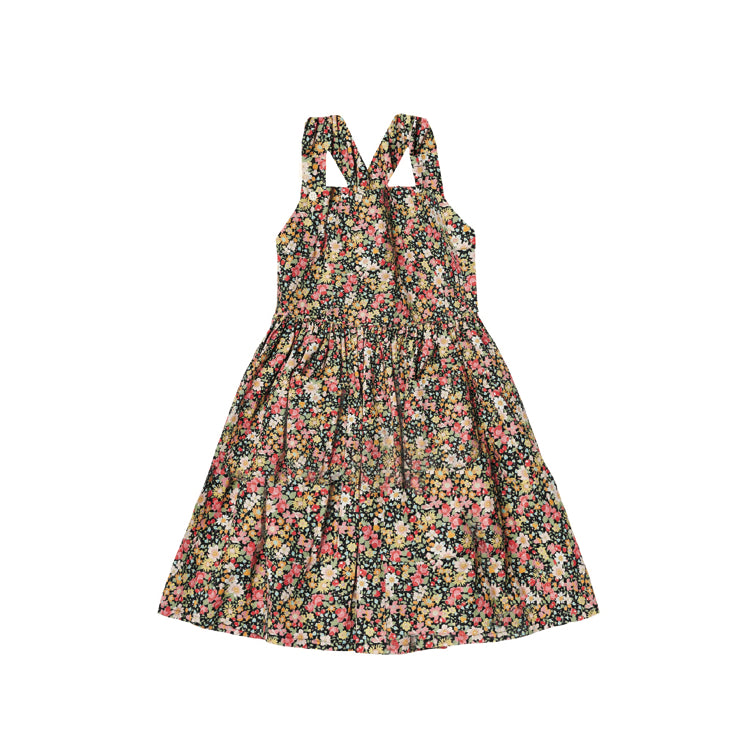 Marguerite Dress - Dark Floral