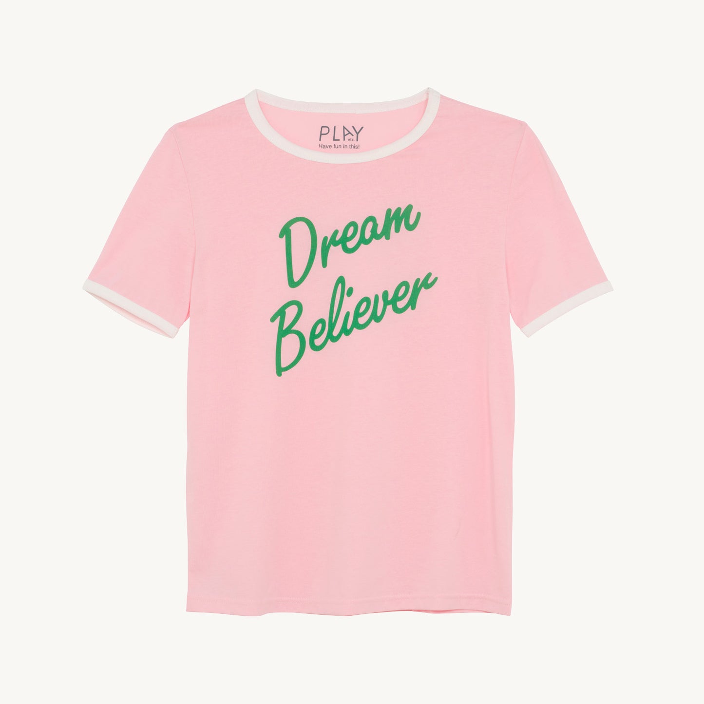 Dream Believer Ringer Tee