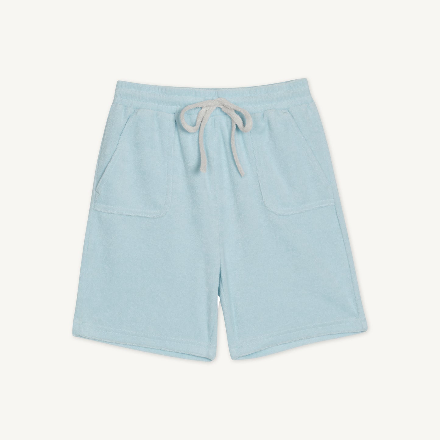 Terry Long Shorts - Sky Blue