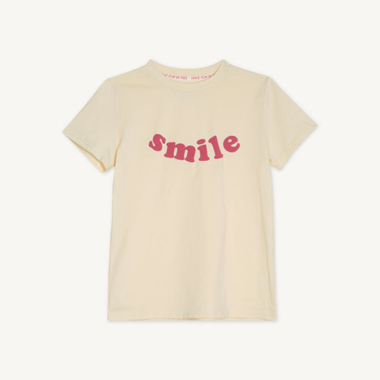 Smile Tee - White