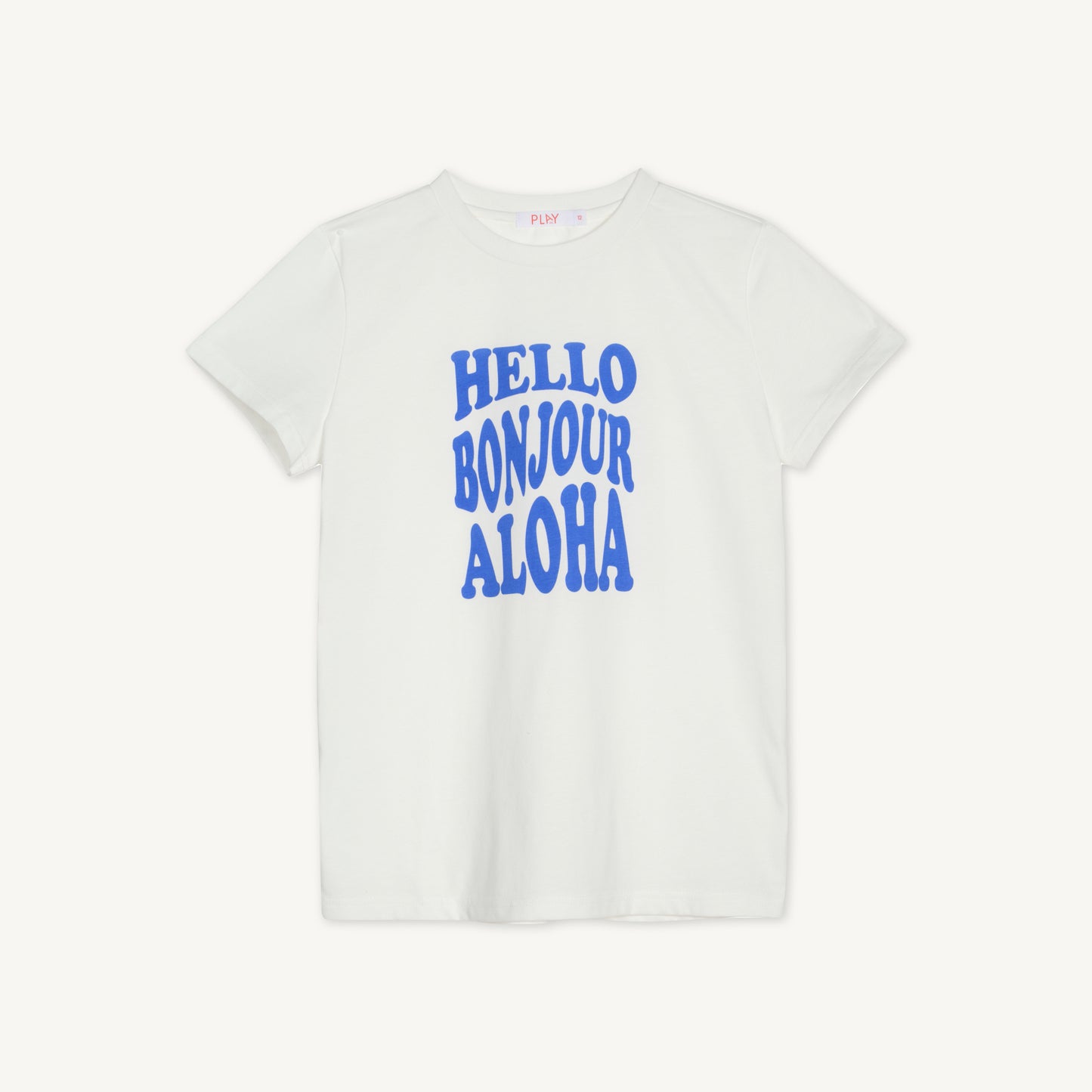 Hello Tee - Blue