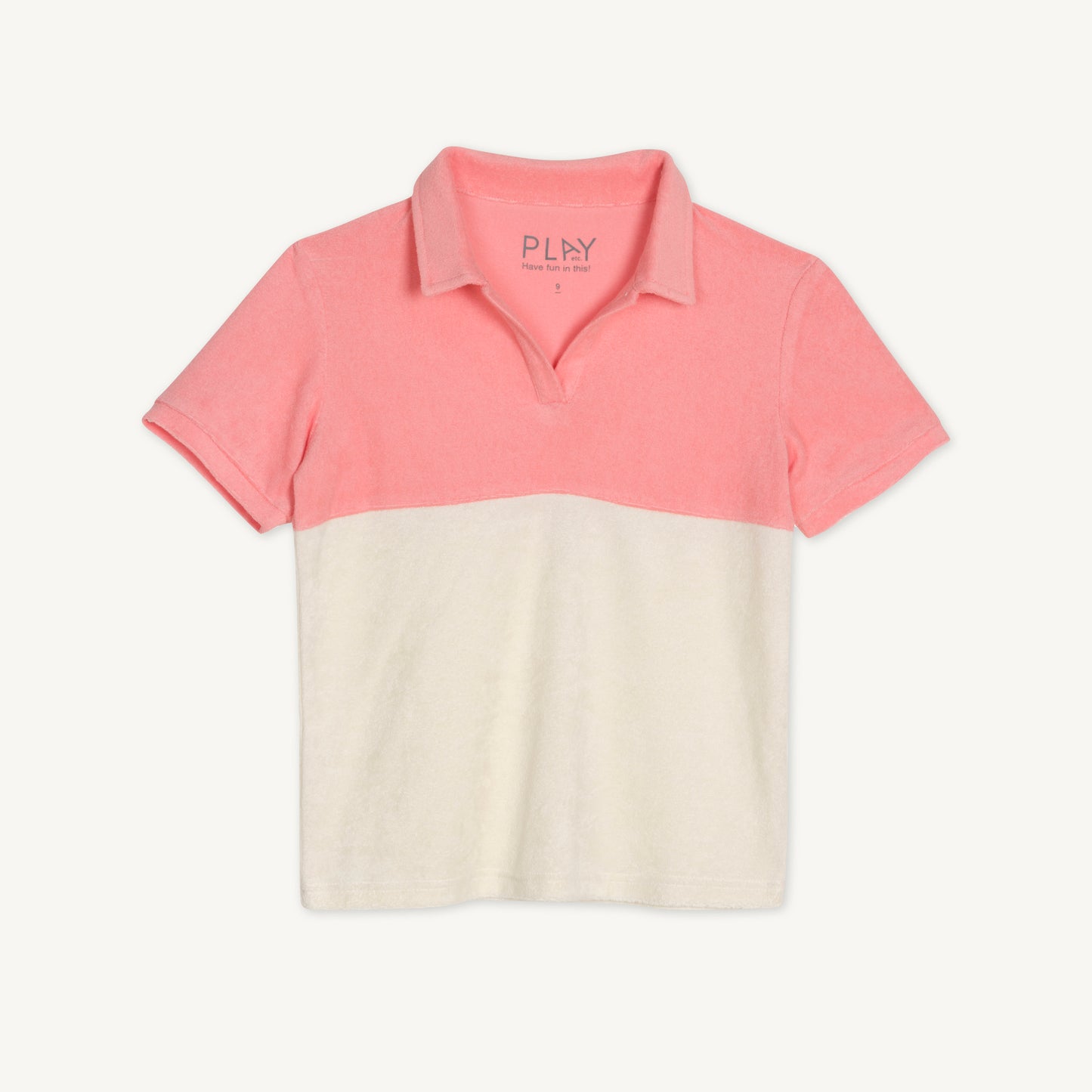 Terry Nice Polo - Peach