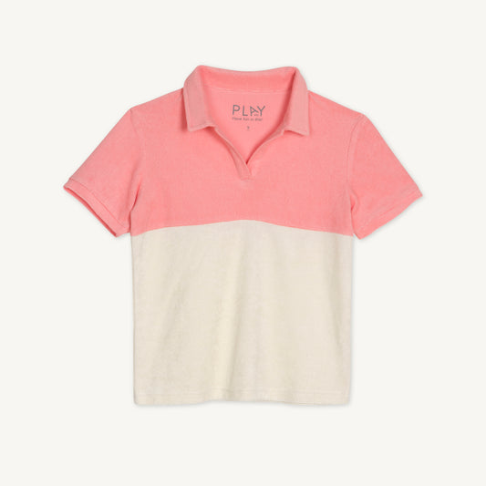 Terry Nice Polo - Peach