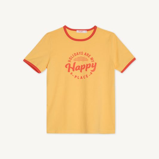 Happy Place Ringer Tee