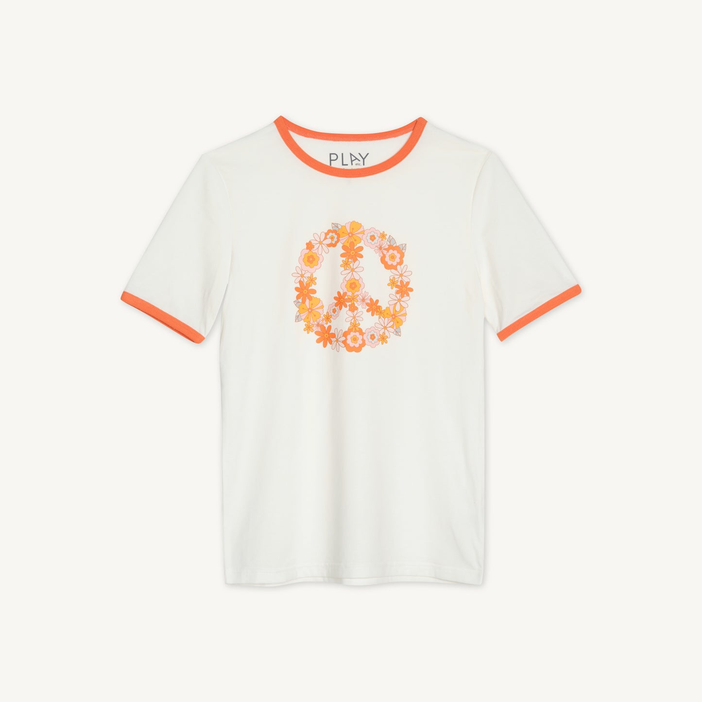 Peace Ringer Tee