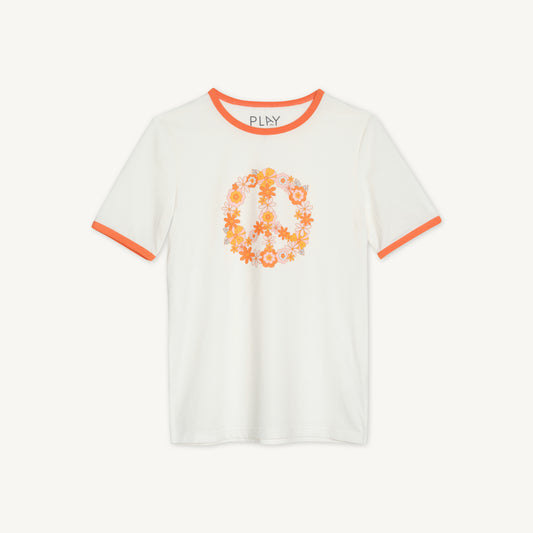 Peace Ringer Tee