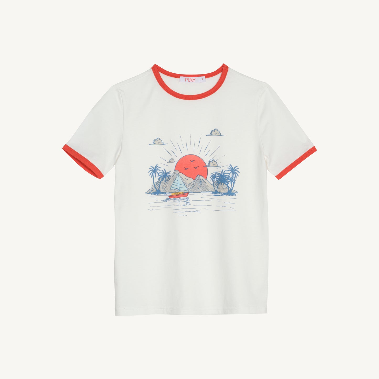 Island Time Ringer Tee