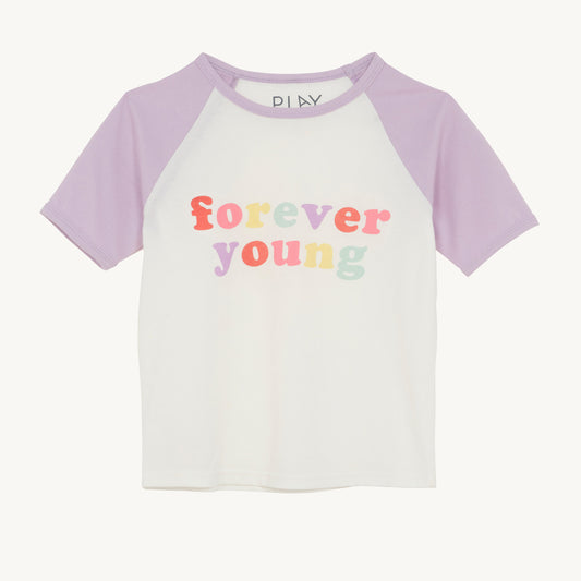 Forever Young Raglan Tee