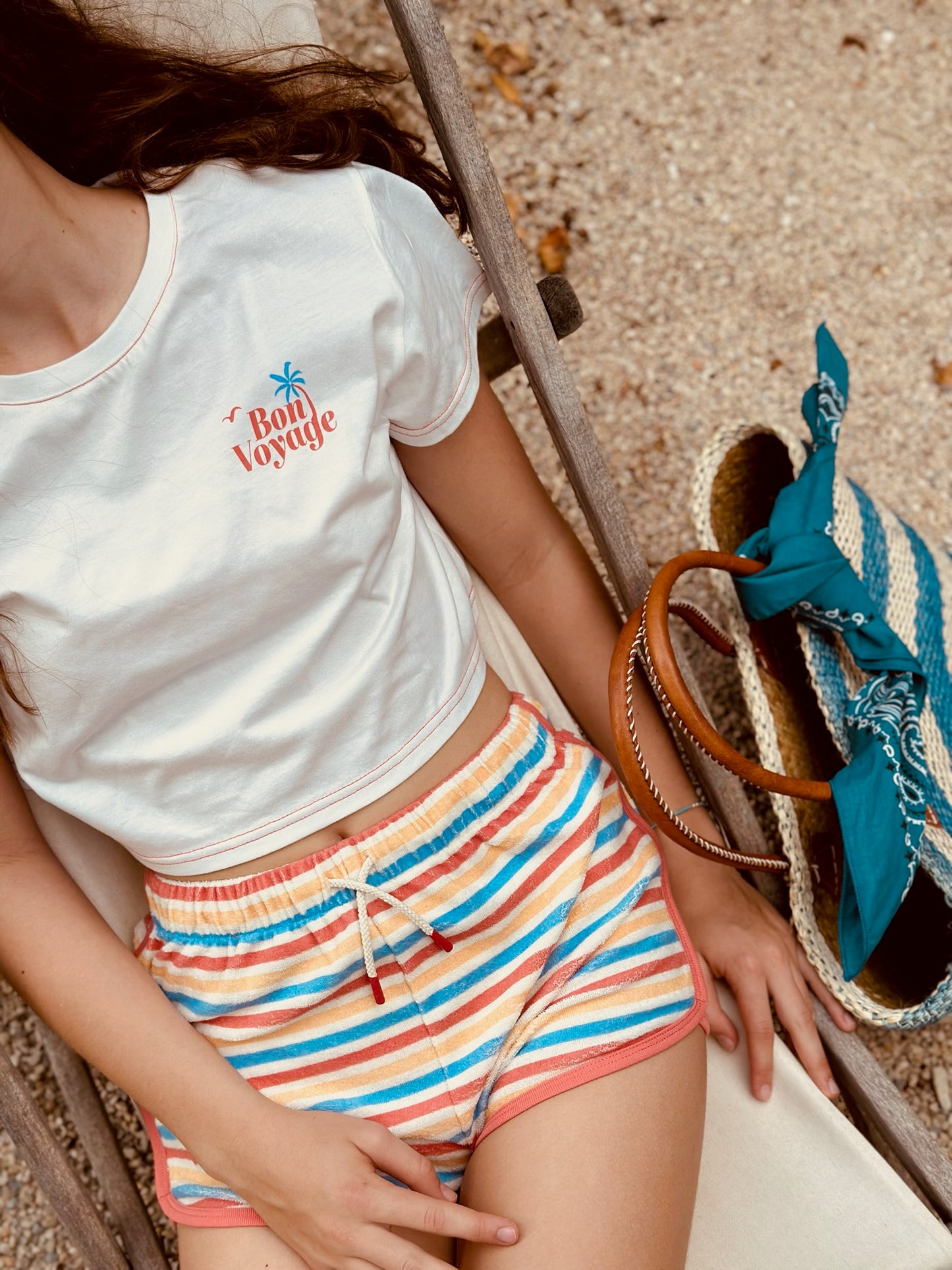 Bon Voyage Crop Tee