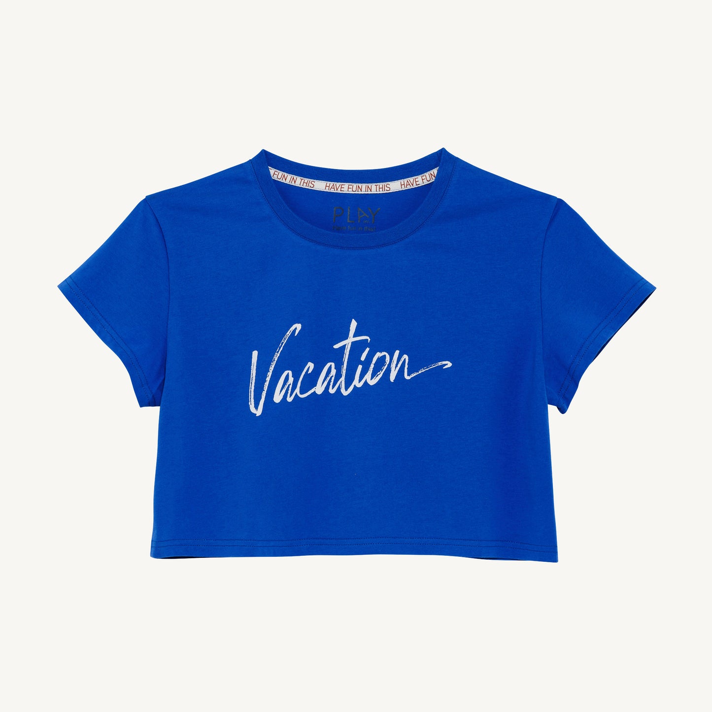 Vacation Crop Tee