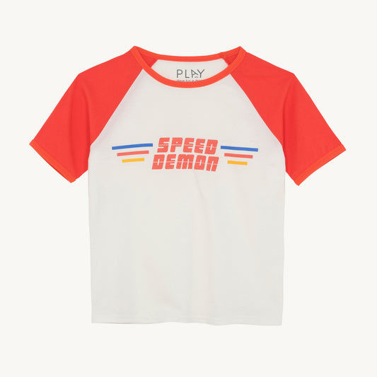 Speed Demon Ringer Tee