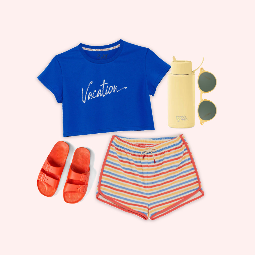 Vacation Crop Tee