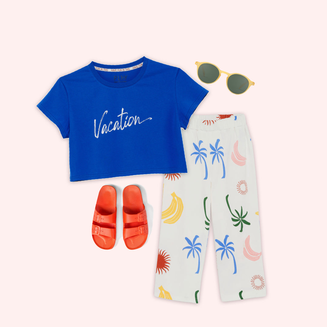 Vacation Crop Tee