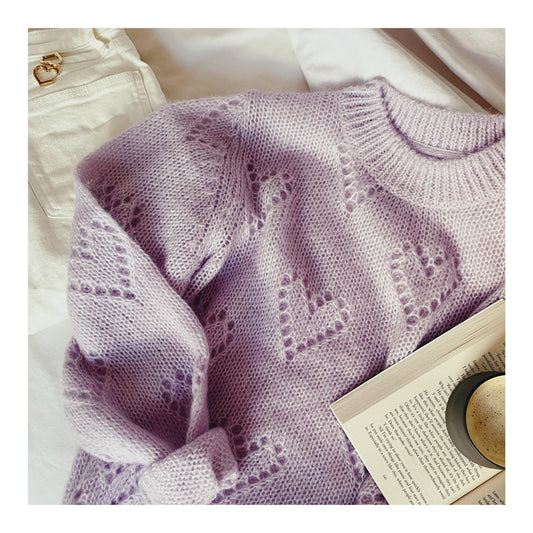 HEART TO HEART KNIT - LILAC - PLAYetc