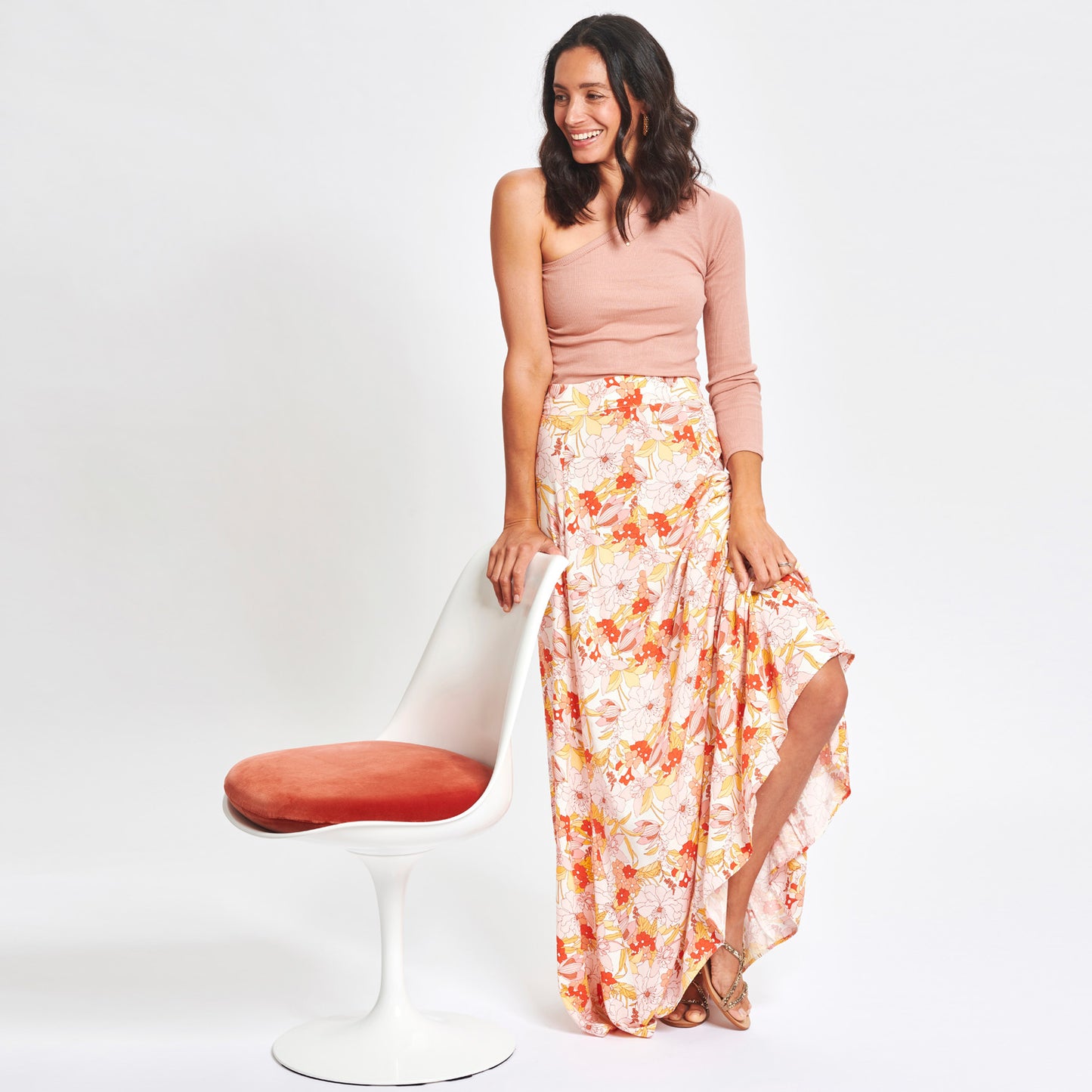 AMALFI SKIRT - YELLOW/RED - PLAYetc