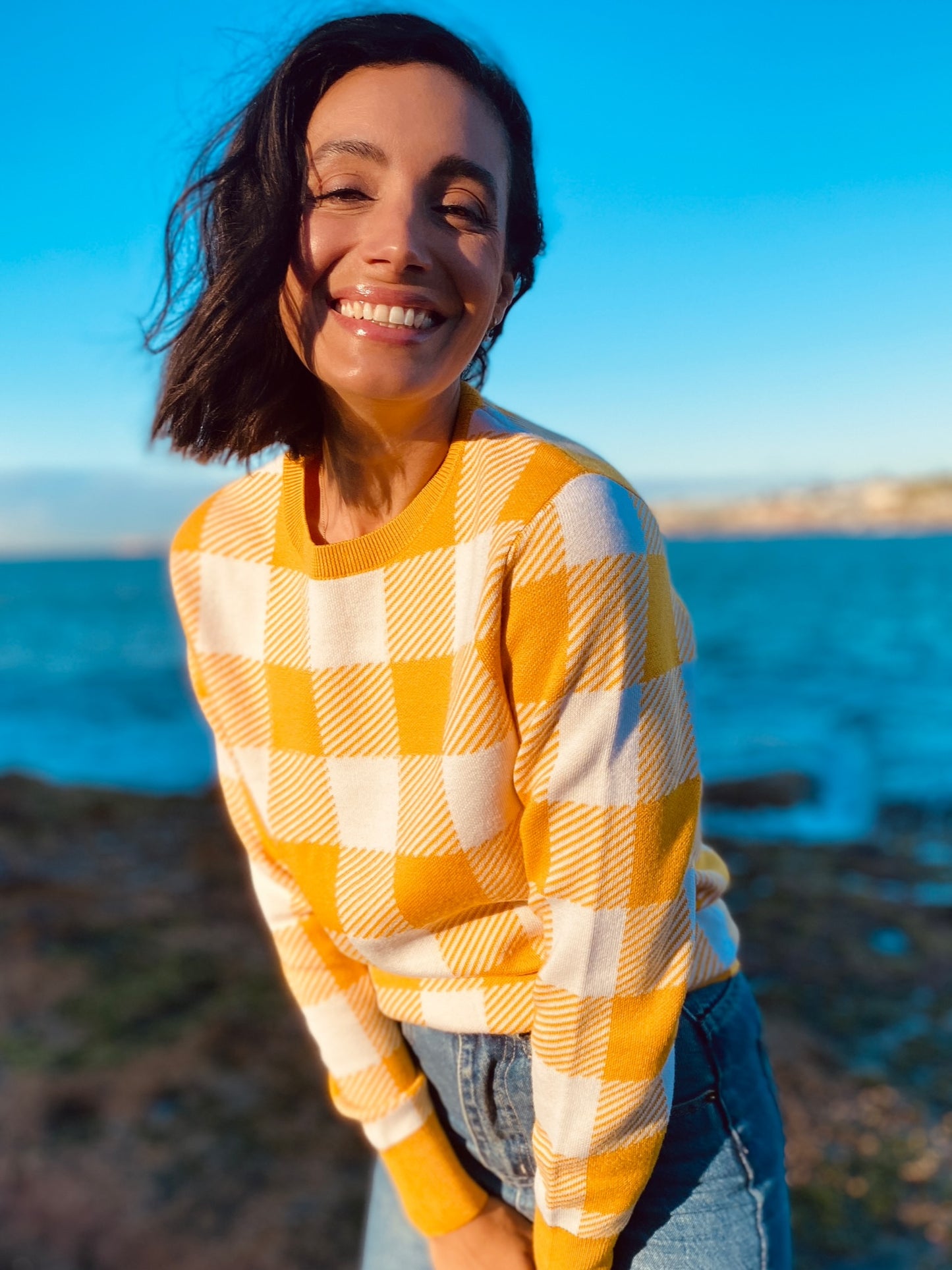 CHECK MATE KNIT - Women