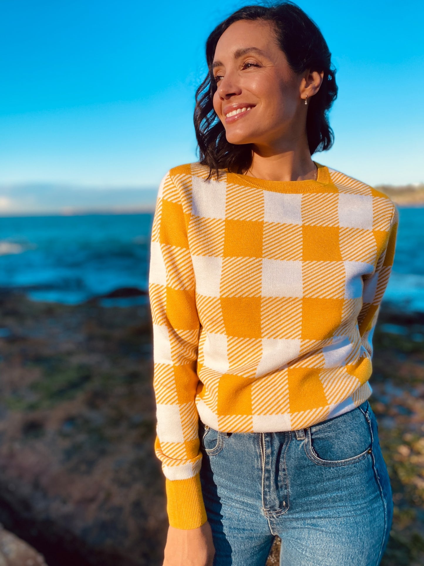 CHECK MATE KNIT - Women