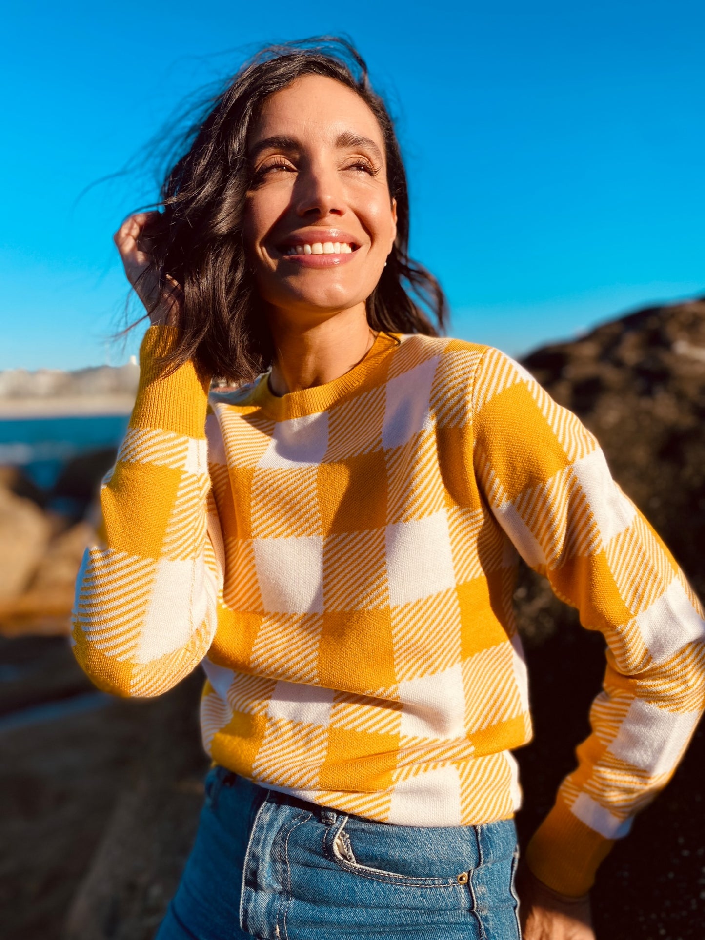 CHECK MATE KNIT - Women