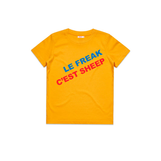 LE FREAK TEE - YELLOW - PLAYetc