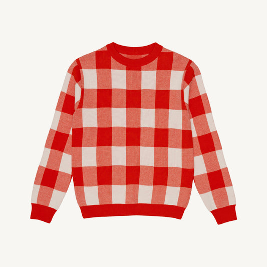 Check Mate Knit - Red