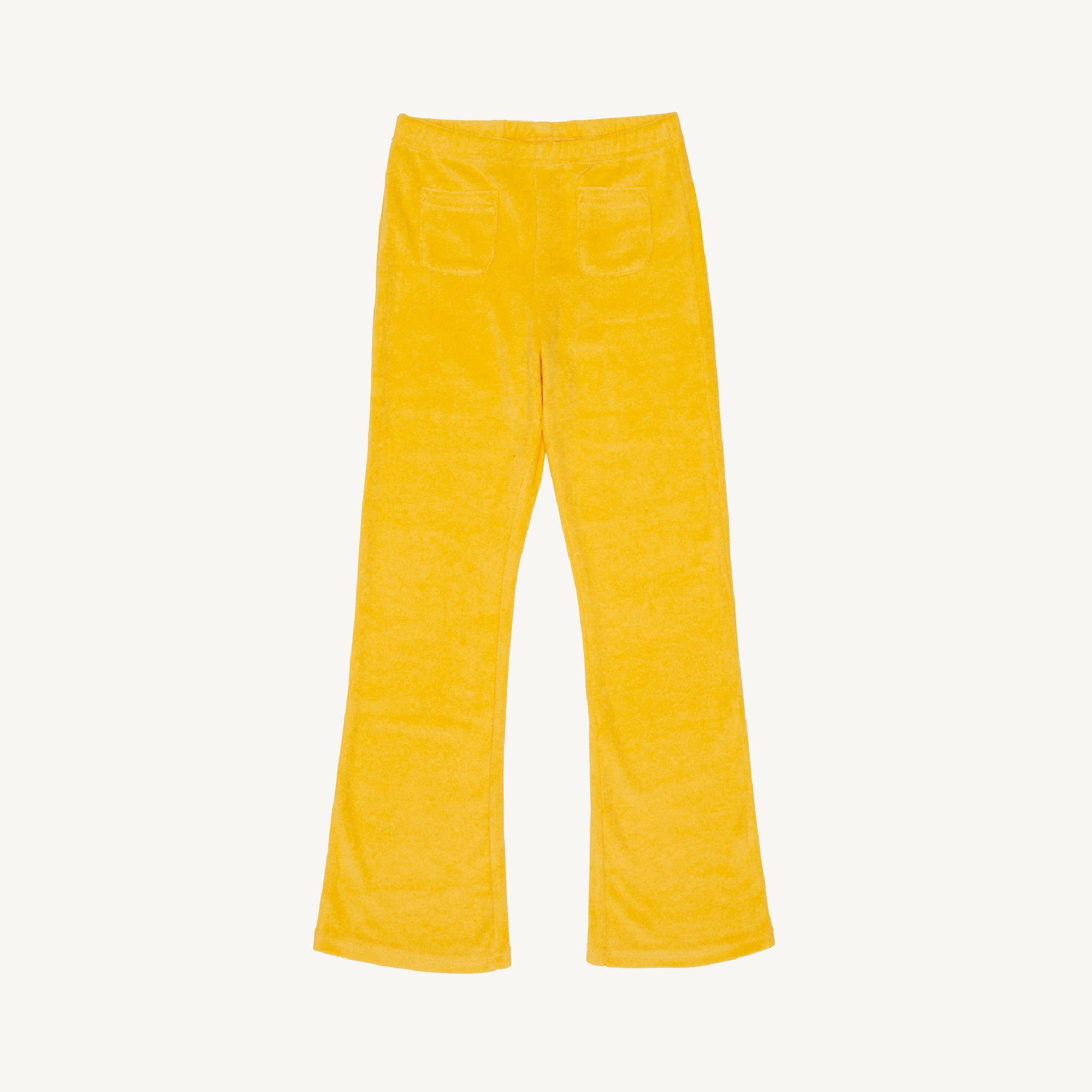 PLAY etc. Terry Towelling Flares Yellow