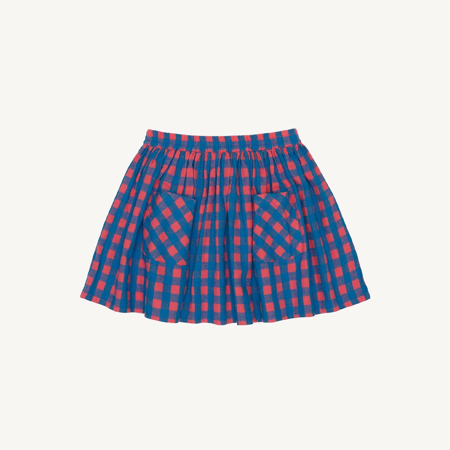 Twirl Skirt - Pink/Blue Check
