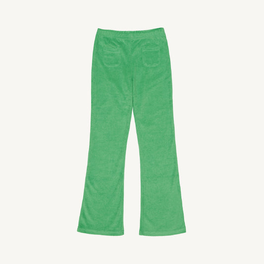 PLAY etc. Terry Towelling Flares Green