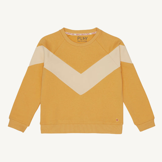 Retro Pop-Sweater-Yellow