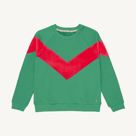 Retro Pop-Sweater-Green