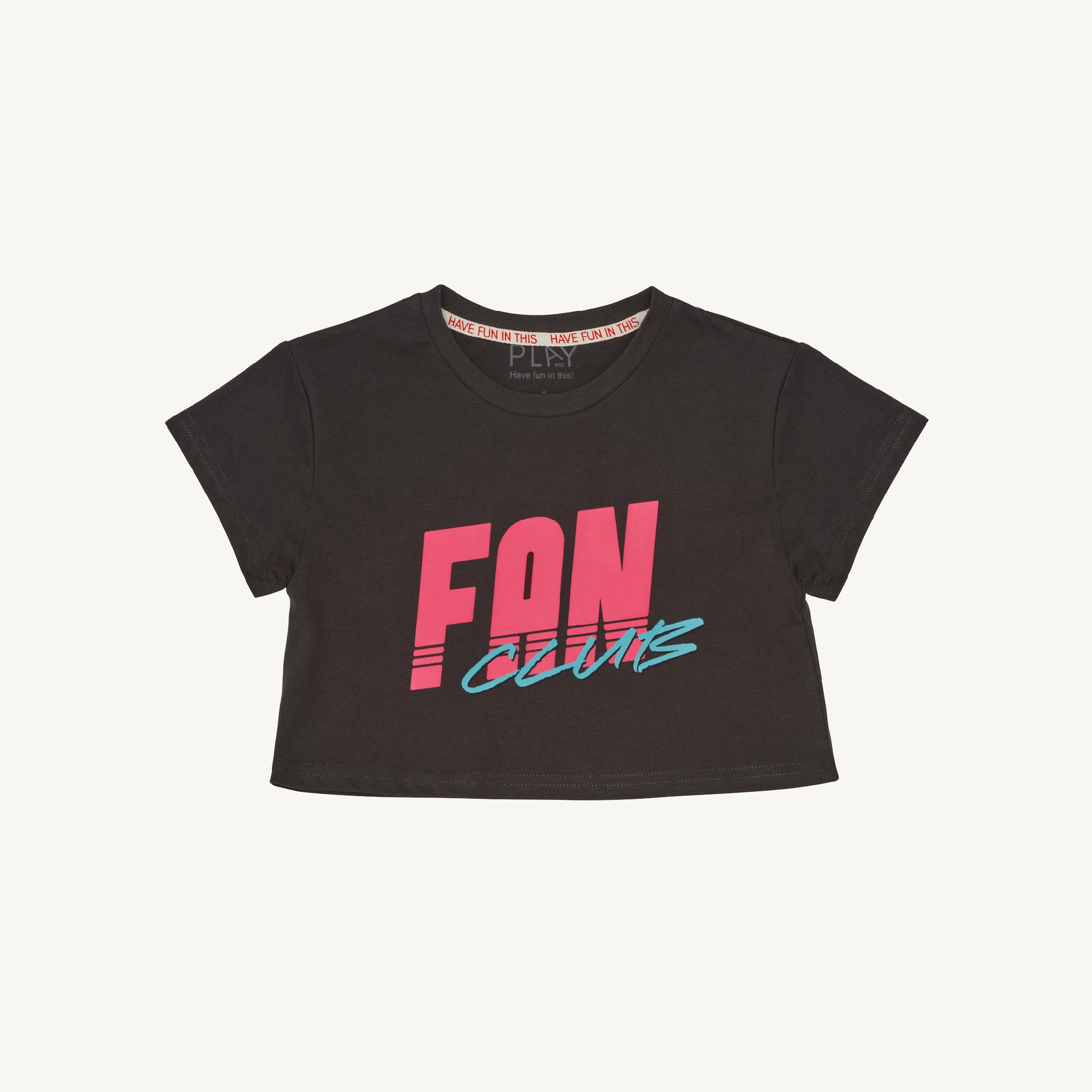 PLAY etc. Fan Club Tee Vintage Black