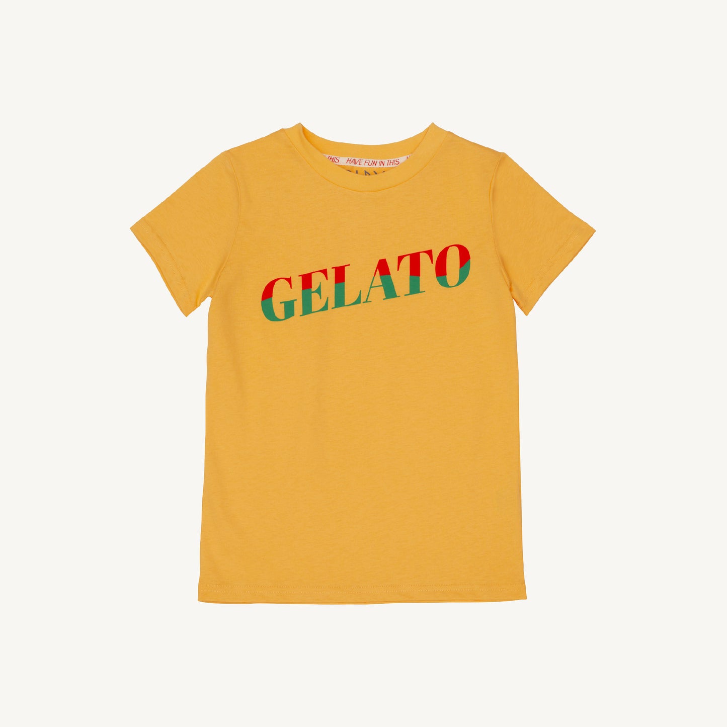 PLAY etc. Gelato Tee Yellow