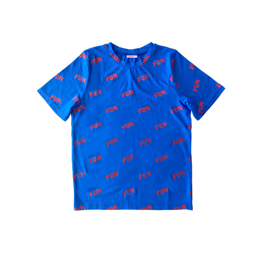 FUN IS IN THE AIR TEE - BLUE - PLAYetc