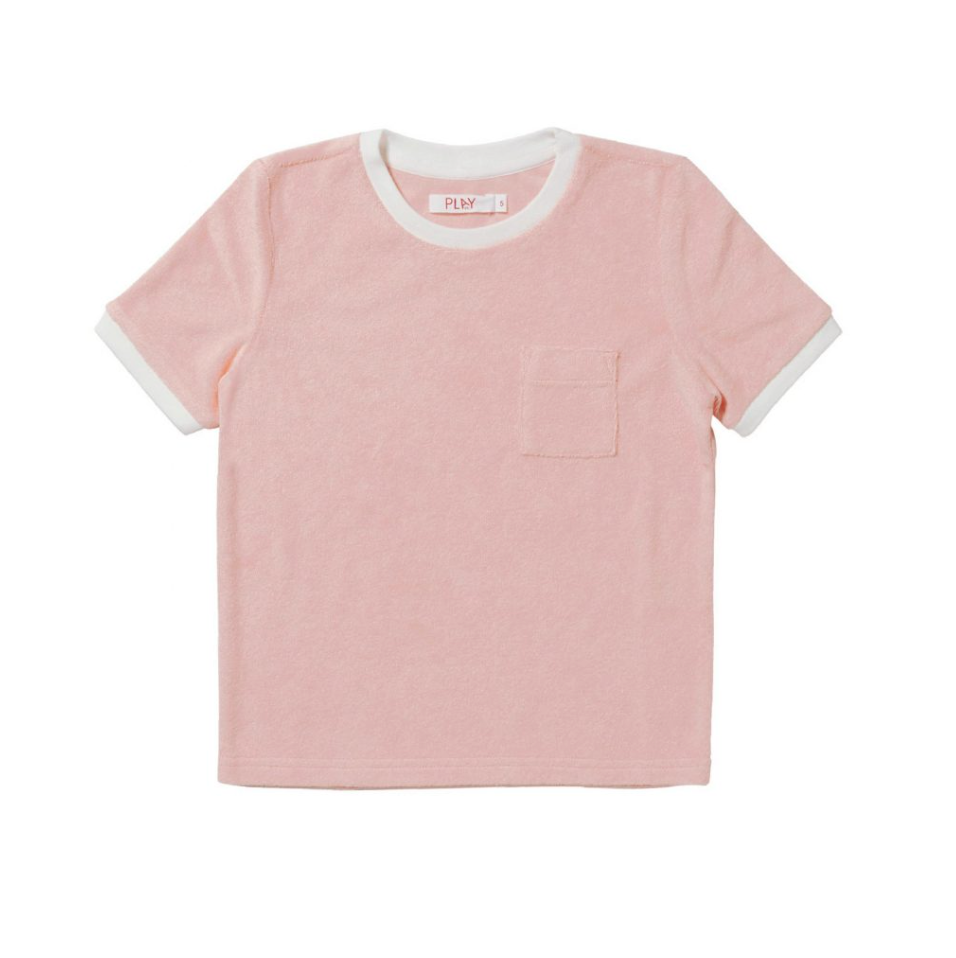 TERRY TEE - DUSTY PINK - PLAYetc