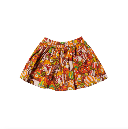 TWIRL SKIRT – MUSHROOM FLORAL - PLAYetc